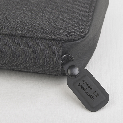 Дорожный органайзер с УФ-стерилизатором, черный