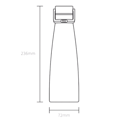 Умный термос Kiss Kiss Fish, розовый