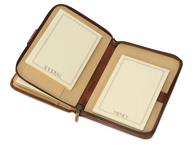 Органайзер Премьер с ежедневником, записной книжкой и блокнотом