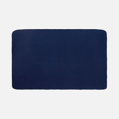 Флисовый плед Warm&Peace XL, синий