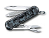 Нож-брелок VICTORINOX Classic SD Navy Camouflage, 58 мм, 7 функций, серо-синий камуфляж - Фото 1