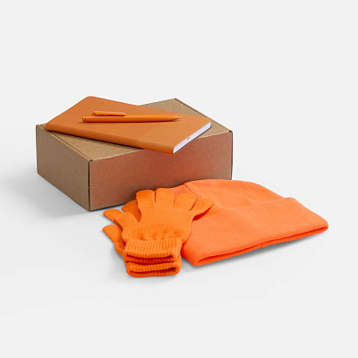 Набор Knit Warm  (Оранжевый)