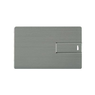 Карточка 08 Визитка металлическая, золото матовое, 4Гб