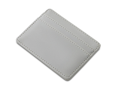 Картхолдер для двух карт и наличных денег с зажимом Crave (Светло-серый)