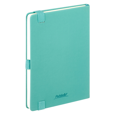 Ежедневник Альфа (Alpha) недатированный, бирюзовый/серый