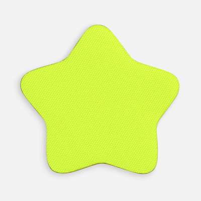 Наклейка тканевая Lunga Bial, M  неон (Желтый)