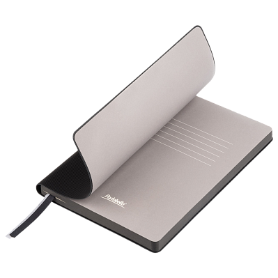 Ежедневник Rain недатированный, черный (Черный, серый)