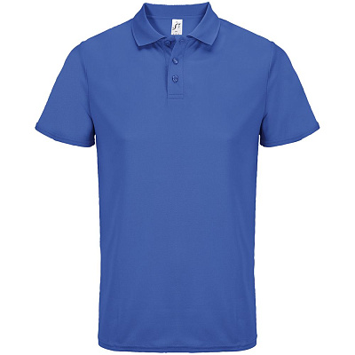 Рубашка поло унисекс Pitcher, ярко-синяя (royal) (Синий)