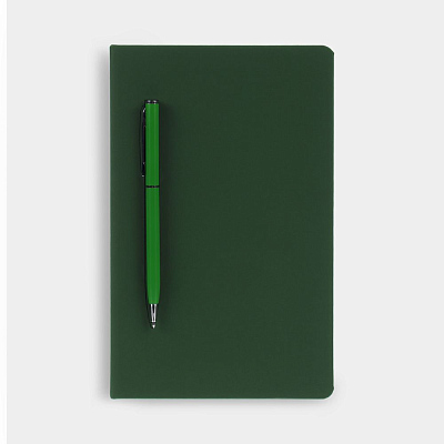 Ежедневник Magnet Shall, недатированный, зеленый