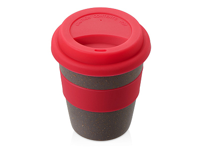 Стакан из бамбукового волокна Café (Серо-коричневый/розовый)