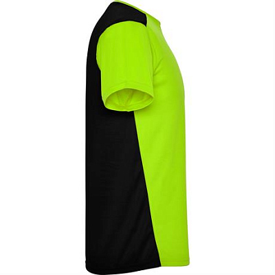 Спортивная футболка DETROIT мужская, ЛАЙМ ЯРКИЙ/ЧЕРНЫЙ 2XL