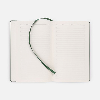 Ежедневник Magnet Shall, недатированный, зеленый