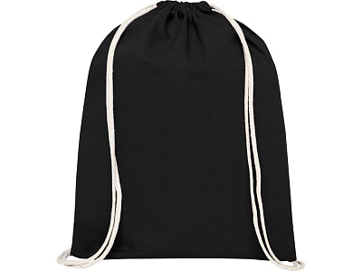 Рюкзак со шнурком Tenes из хлопка 140 г/м²