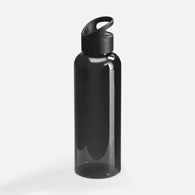 Бутылка для воды Plaske, черная (Чёрный)