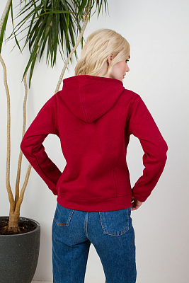 Толстовка женская STAN с капюшоном на молнии сэндвич 320, 19