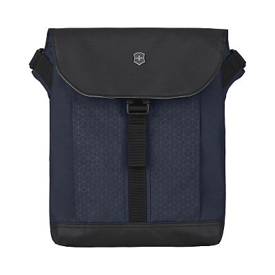 Сумка наплечная VICTORINOX Altmont Original Flapover Digital Bag синяя нейлон 26x10x30 см 7 л