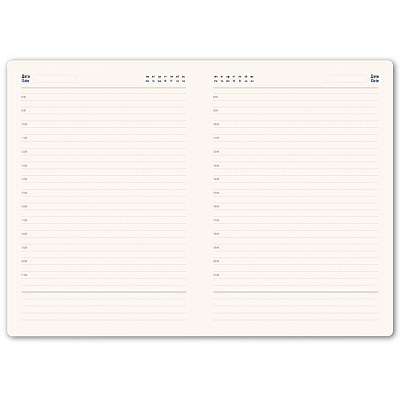 Ежедневник недатированный Fusion, А5, темно-серый, кремовый блок в линейку