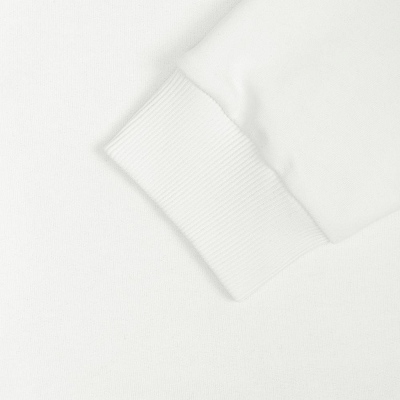 Бомбер унисекс Nuppu, молочно-белый