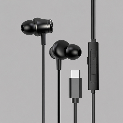 Стереогарнитура Stereo Aura ANC, USB-C (Чёрный)