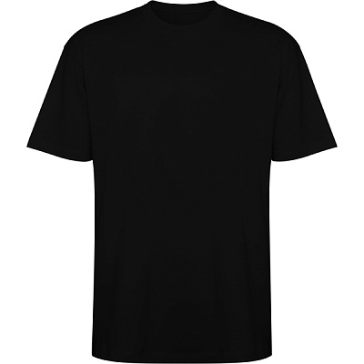 Футболка оверсайз BULL, ЧЕРНЫЙ M (Чёрный)