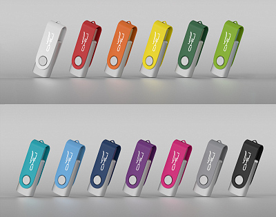 Флеш-карта "Vostok", объем памяти 16GB, покрытие soft touch#, фиолетовый