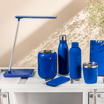 Термобутылка вакуумная герметичная Прима Ультрамарин (Prima Ultramarine), ярко-синяя
