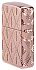 Зажигалка ZIPPO Armor® Geometric с покрытием Rose Gold, латунь/сталь, розовое золото, 38x13x57 мм - Фото 8