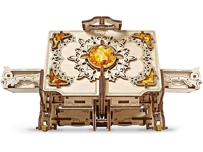 3D-ПАЗЛ UGEARS Янтарная шкатулка