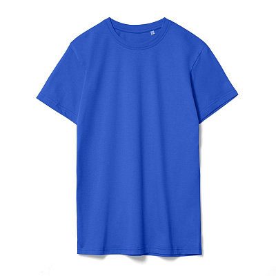 Футболка унисекс T-Bolka 160, черная (Синий)