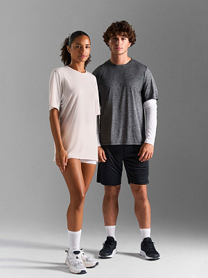 Футболка спортивная унисекс Storm, белая