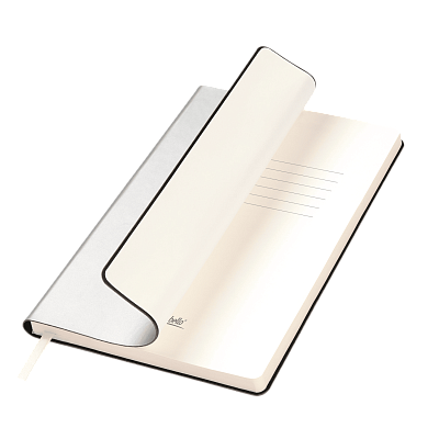 Ежедневник Spark недатированный, серебряный (без упаковки, без стикера)