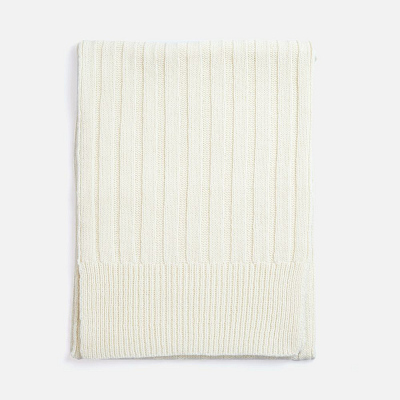 Шарф Bellish, белый (ванильный)