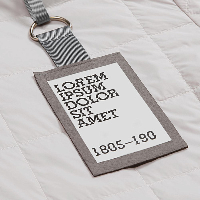 Стропа текстильная Fune 10 S, серая, 10 см