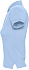 Рубашка поло женская People 210, голубая - Фото 2
