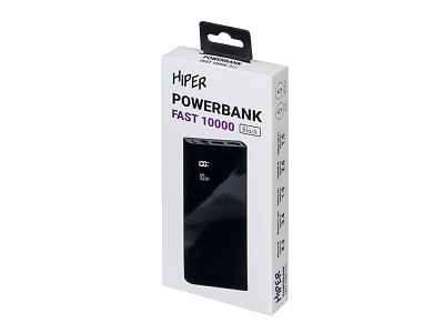 Портативный внешний аккумулятор FAST, 10000 mAh
