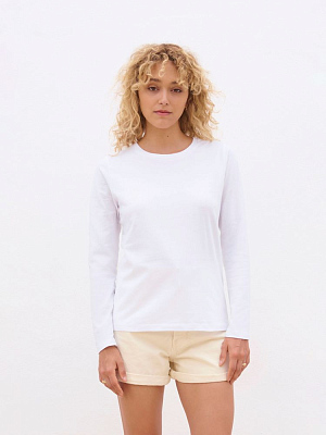 Футболка с длинным рукавом женская Monarch Women, ярко-синяя