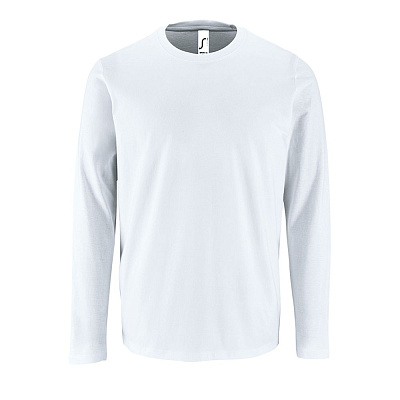 Футболка с длинным рукавом Imperial LSL Men ярко-синяя (royal) (Белый)