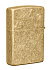 Зажигалка ZIPPO Classic с покрытием Tumbled Brass, латунь/сталь, золотистая, матовая, 38x13x57 мм - Фото 6