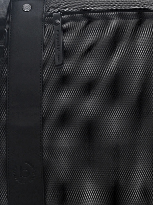 Сумка дорожная BUGATTI Domani, антрацитовая, нейлон, 54х24х30 см