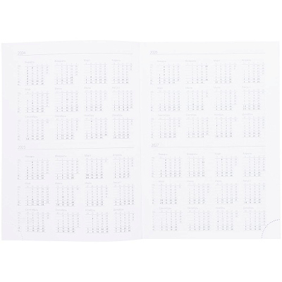 Ежедневник Vivian, недатированный, зеленый