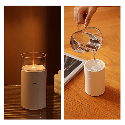 Увлажнитель-ароматизатор CANDLE ультразвуковой, белый