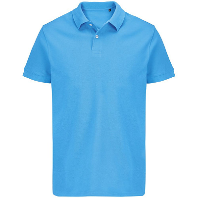 Рубашка поло унисекс Pacific, ярко-синяя (royal) (Бирюзовый)