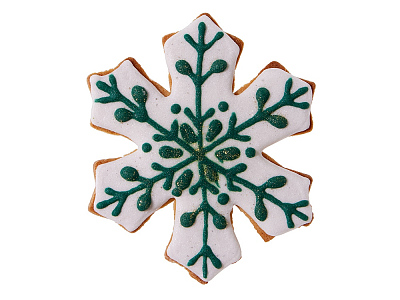 Пряник имбирный Снежинка