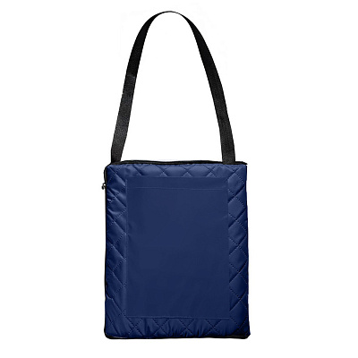 Плед для пикника "Rest"; синий; 115 х 140 см; двухсторонний материал флис 150 гр/м2+оксфорд  210 T (Синий)