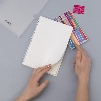 Ежедневник Vista Neo недатированный, белый