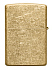 Зажигалка ZIPPO Classic с покрытием Tumbled Brass, латунь/сталь, золотистая, матовая, 38x13x57 мм - Фото 9