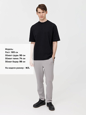 Футболка оверсайз унисекс Sideline, черная