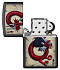 Зажигалка ZIPPO Dragon Ace с покрытием Black Matte, латунь/сталь, чёрная, матовая, 38x13x57 мм - Фото 3
