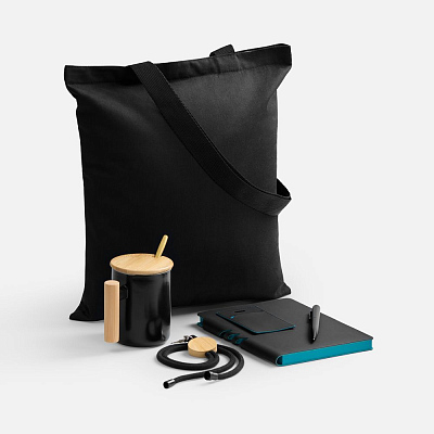 Набор Trait Office, черный с бирюзовым (Бирюзовый)