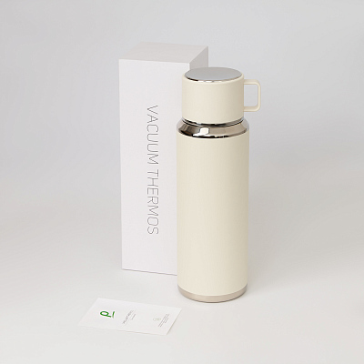 Термос Oslo, бежевый